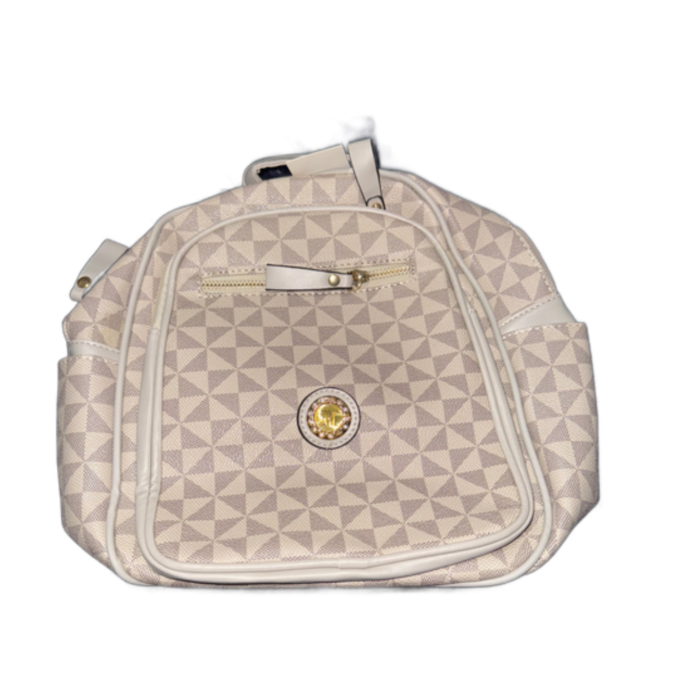 Triangle Patterned Backpack