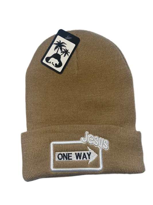 One Way Jesus Beanie